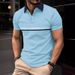 2025d Summer Quick Sale 3D Button Digital Print Men's Sports Polo Shirt_viptrois.com