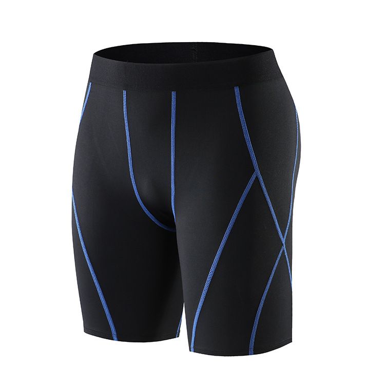 Men's clothing Basketball leggings Men's stretch fitness training shorts Sports running quick dry_viptrois.com
