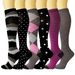 Summer sports compression socks Athletic socks stretch socks black and white stockings for men and women pressure socks_viptrois.com