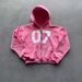 Men's Clothing Urban Streetwear Hoodie & Pants Set Loose Fit Zip-Up Hooded Sweatshirt With Matching Joggers For Men (Black/Pink/Purple, Letter Print)_viptrois.com