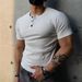 Summer Short Sleeve Men's T-Shirt Fitness Tights Men's Men's T-Sports Training T-Shirt Slim Fit Loose_viptrois.com
