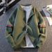 Pure Cross-Border Foreign Trade Dropshipping Knitted Sweater New Round Neck Cardigan Men's Long Sleeve Jacket_viptrois.com