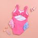 Mother & Kids New Girls One Piece Swimsuit Cute Ruffled Cartoon Baby Girl Swimsuit High Quality Comfortable High Elastic High Quality_viptrois.com