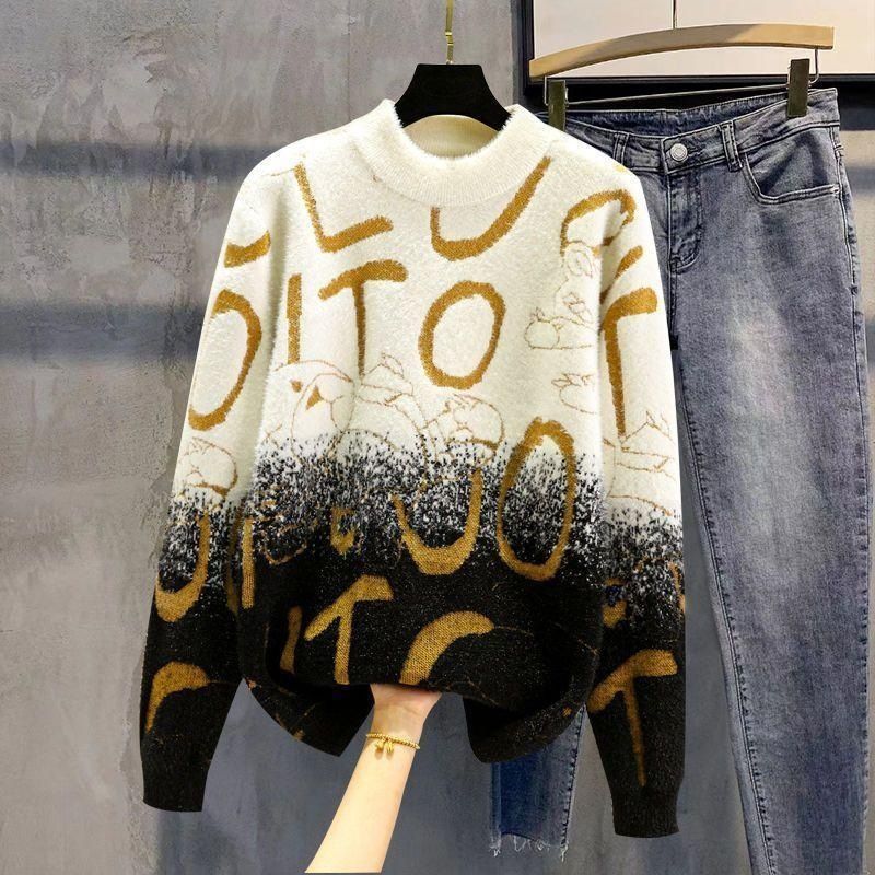 Men's Clothing Half Turtleneck Sweater Men Autumn And Winter Trend Warm Mink Fleece Bottoming Shirt Teenagers Thickened Mid Neck Sweater_viptrois.com