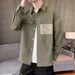 Long-sleeved Shirt Men, New Autumn Casual Loose Shirt, Simple And Versatile Thin Jacket For Teenagers_viptrois.com