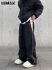 TINT ERA Casual Baggy Pants For Men Vintage Oversize Hip Hop Joggers Haruku Streetwear Sweatpants Black Wide Leg_viptrois.com