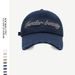 Original 3D Embroidered Lettering Baseball Cap - Distressed Washed Camouflage Design | Unisex Soft Top Snapback For Men & Women_viptrois.com