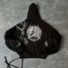 Y2K Goth Retro Print Hooded Sweater Fashion Trend Loose Print Pullover Sweater For Men And Women_viptrois.com