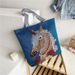 Women's Shoulder Bags Tote Bags, Trendy Ethnic-style Bags, Shopping Bags, Cartoon Linen Embroidered Large-capacity Bags_viptrois.com