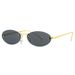 2025 New Fashionable Frameless Oval Sunglasses For Women, European And American Retro Light Colored Sunglasses, Versatile Street Photography_viptrois.com