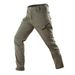 Shark Skin Tactical Pants – Windproof & Splash-Proof, Polar Fleece Lined, Camo/Black, Sizes 30-40_viptrois.com