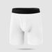 Pulse Cross-Border New European Men's Underwear Boys' Cotton Briefs Breathable Sports Large Size Extended Boxer Shorts_viptrois.com