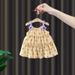 New Style Girls Summer Sweet Princess Dress Baby Summer Stylish Dress_viptrois.com