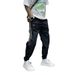 Men's 3-Stripe Jogger Pants Lightweight Breathable Stretch Fit Adjustable Drawstring Casual Streetwear Summer Stylish Contrast_viptrois.com