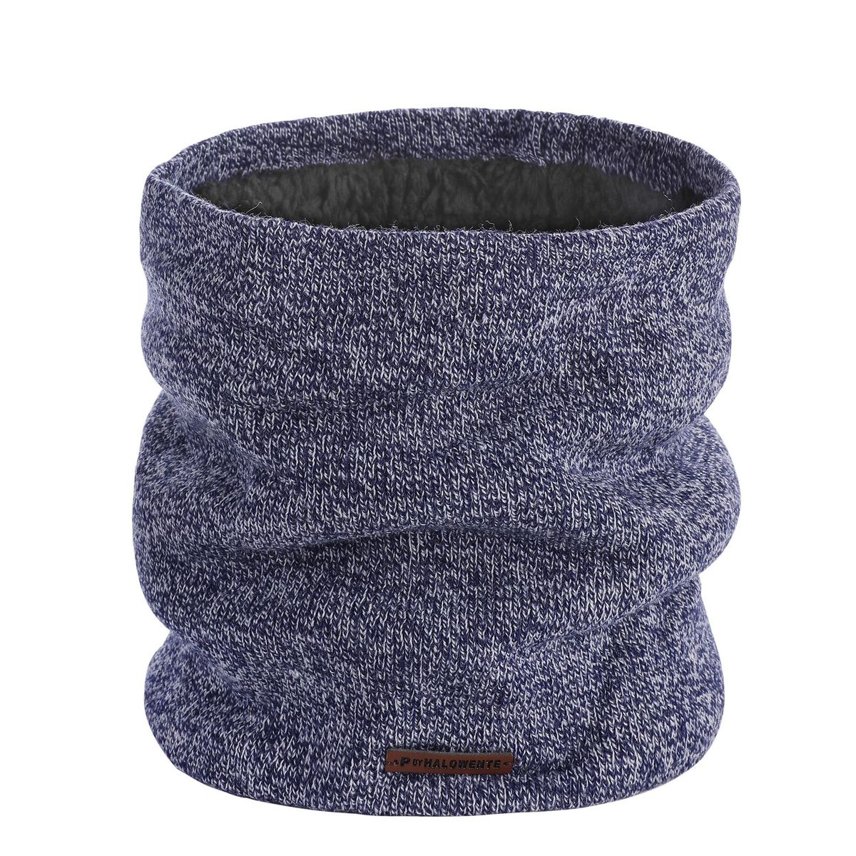 Women's Scarves winter double-layer velvet scarf outdoor pullover warm knitted neck sleeve thickened_viptrois.com