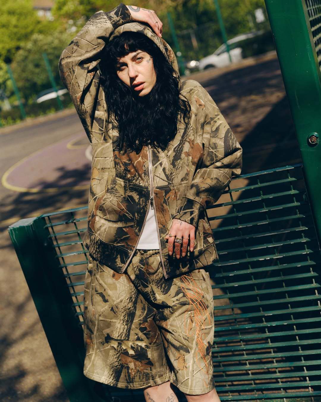 Cross Border Factory Direct Sales American Retro Washed Trendy Pattern Casual Shorts Loose Street Style Straight Pants For Men_viptrois.com