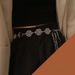 Metal Hollow Circle Waist Chain Women's All-match Belt with Suit Sweater Dress Decoration Belt jk Waist Chain Accessories_viptrois.com