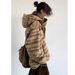 Autumn Thick Hooded Heavyweight Hoodie Men's Loose Casual Woolen Striped Jacket_viptrois.com
