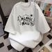 Men's Casual Short Sleeve T-Shirt - 260gsm Cotton Vintage Letter Print Relaxed Fit Tee For Streetwear_viptrois.com