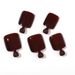Solid Color Toe Nail Wear Nail Glossy High End Solid Color Nail Art High End Wear Nail_viptrois.com