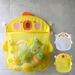 Cute Duck Mesh Net Toy Storage Bag - Perfect for Baby Bath Games & Bathroom Organization - With Suction Cups for Easy Storage_viptrois.com