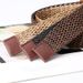 New women's ethnic style woven belt women's versatile fashionable woven belt with dress decorative belt_viptrois.com