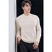 Men's Classic Cable-Knit Sweater – Timeless Old Money Style With Saddle Shoulder Design (M-XXXL, Wool-Blend, Machine Washable)_viptrois.com