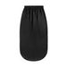 Women's long cap night cap Long hair care cap elastic sleeve cap color long tail night cap_viptrois.com