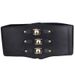Unisex Waist Women's Decoration With Skirt Wearing A Fashionable Coat Shirt Simple Waist Accessories Elastic Wide Belt._viptrois.com