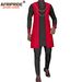 Men's Clothing Africa Men's l Dress three piece set coat + top + pants_viptrois.com