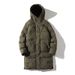 Boys' Winter Hooded Padded Jacket - Thickened Cotton Coat For Teens & Students, Warm Mid-Length Outerwear (Black/Grey/Army Green, Sizes M-8XL)_viptrois.com