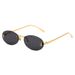 RETRO ROUND - Unisex Frameless Sunglasses (Vintage-Inspired Shades, Lightweight Metal Frame, Hot Seller)_viptrois.com