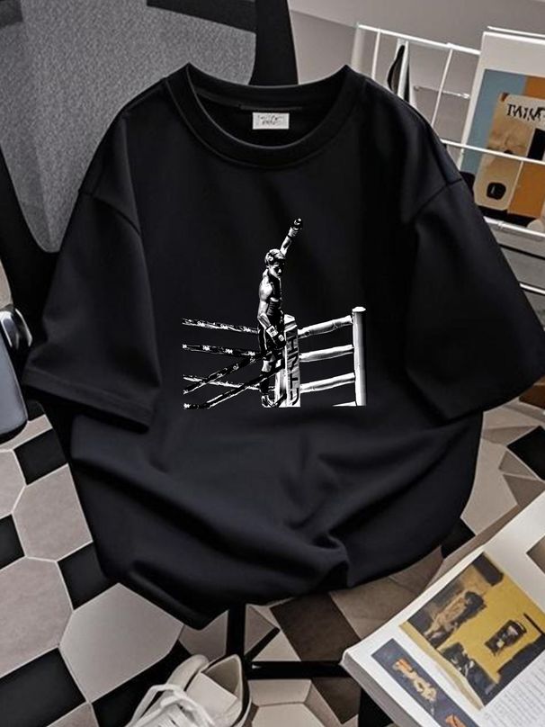 Naoya Inoue Boxing Fan T Shirt Unisex Comfortable Top For Everyday Wear Soft Casual Breathable Graphic Designer Clothes Stylish Fashion Stretched_viptrois.com
