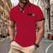 New Men's Simple And Versatile Top Line Slim Fit Short Sleeved T-shirt_viptrois.com