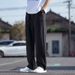 Men's Clothing Linen Trousers Men New Summer Cotton And Linen Trousers Thin Drape Wide Leg Loose Versatile Straight Casual Trousers_viptrois.com