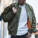 Vintage MA-1 Pilot Jacket For Men - Military Style Bomber Coat With Retro Baseball Uniform Design, Lightweight & Stylish Outerwear_viptrois.com