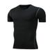 Men's clothing Fitness clothes Basketball training elastic sports tights outdoor running quick dry_viptrois.com