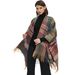 Unisex Cape with sleeves and cuffs Travel national romantic Su split cape_viptrois.com