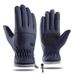 Sports Gloves Skiing Cycling Motorcycle Hiking Winter Warm Gloves Men's Skin Sense Windproof Waterproof Thickened With Wool Cold Touch Screen_viptrois.com