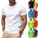 2025TK Unisex Quick-Dry Round Neck Short Sleeve Marathon Fitness Sports T-Shirt_viptrois.com