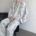 Men's Clothing Autumn New Embroidered Sports Suit For Men Tie Dye Trendy High Street Sweater Large Size_viptrois.com