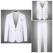 Men's Clothing Business Casual Suits Men's Suits Trousers Vest Three Piece Suit_viptrois.com
