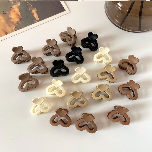 Kids Children's Hair Accessories Coffee Color Mini Small Grab Clip Small Princess Hair Clip Forehead Bangs Clip_viptrois.com