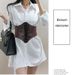 Explosions Women's Court Style Body Shaping Strap Wide Waist Seal Slimming Ultra Wide Loose Waist Seal Factory Direct Supply Stable_viptrois.com