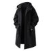 Men’s Longline Windbreaker – Korean-Inspired Trench Coat (Black/Khaki/Army Green, M-3XL, Machine Washable)_viptrois.com