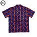 Men's Clothing Light Retro Pattern Collar Shirt Men's Short Sleeves Spring And Summer High End Shirt Niche Fashion Brand Wear_viptrois.com
