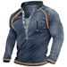Tactical V-Neck Sweatshirt – Military-Grade Cotton Pullover With Button Placket & Zippered Chest Pocket (Reinforced Seams, Cold-Weather Base Layer)_viptrois.com