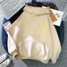 Unisex Fleece-Lined Hooded Jacket – Trendy Korean Style, Warm & Casual For Autumn/Winter (Black, White, Khaki, Dark Green, Light Gray, S-XXXL)_viptrois.com