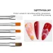 Arte Clavo 7/15PCS Plastic Handle Nail Brush Set Gel Polish Painting Drawing Acrylic Gel Nail Brush For Nails Art Manicure Tools_viptrois.com