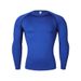 Men's Compression Long Sleeve Shirt – Quick-Dry Stretch Workout Top For Gym, Running & Cycling (Breathable, Moisture-Wicking, Multi-Color)_viptrois.com